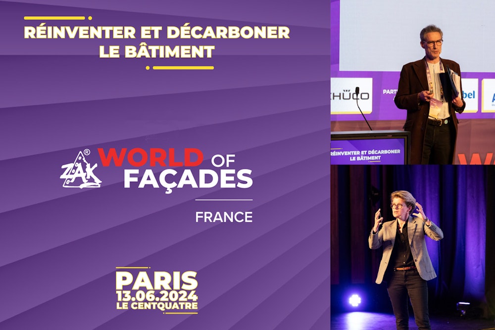 James Cowey and Sophie Athanase presented the renovation Google's new AI Hub @ZAK World of Facades